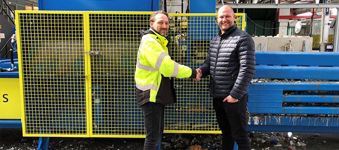 Aflevering af Anis kanalballepresser ved ARC - ReTec