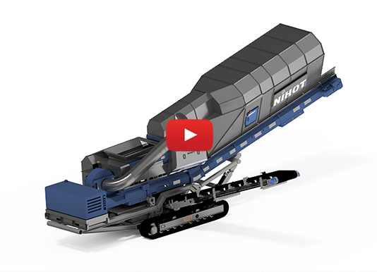 Nihot SDM 800 vindsigte på larvefødder