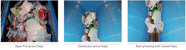 Pressekammer_åbnet og lukket dobbelt forpresse - ReTec