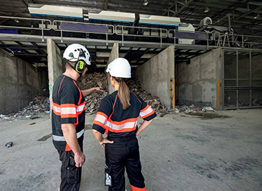 Robotsortering fraktioner