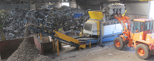 Shredder Untha XR stationær - ReTec