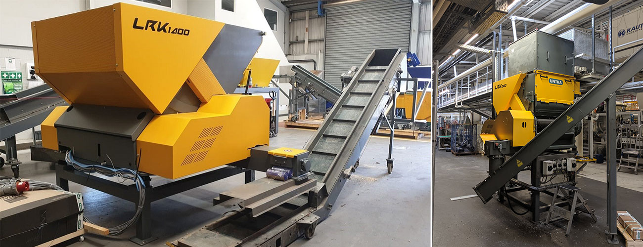 Untha LRK neddeler til plast - ReTec