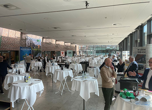 Indtryk fra AFFALD 2023 - frokosthal - ReTec