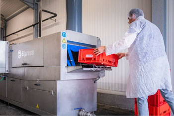 Vaskeanlæg til kasser - ReTec